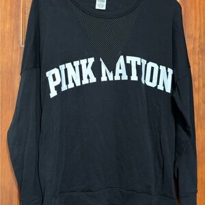 Pink Victoria Secret Sweat Shirt